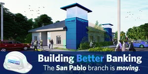 San Pablo branch is moving San Pablo branch is moving