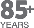 85+ years icon 85+ years icon
