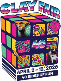 Rubik's Cube with Clay County Fair