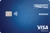 Community First Visa Platinum Rewards Credit Card