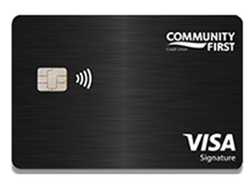 Community First Visa Signature Credit Card