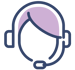 Contact Service Person Icon